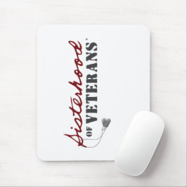 Mousepad Irmãs do Orgulho Militar dos Veteranos Design