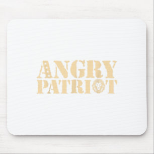 Mousepad Irritado Patriot American Flag Us Patriot Design W