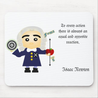 Mousepad Isaac Newton