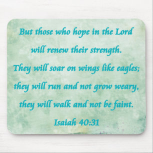 Mousepad isaiah 40-31