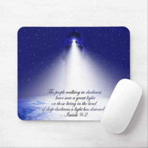 Mousepad Isaías 9:2 Foto de Natal