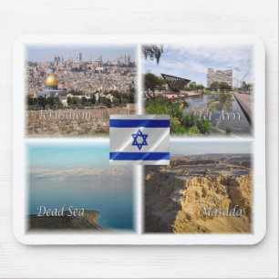 Mousepad Israel Jerusalém Tel Aviv