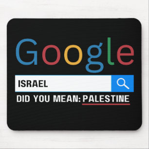 Mousepad israel se referia a lágrimas de pesquisa na Palest