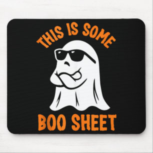 Mousepad Isso é Alguma Folha de Boo Legal Fantasma Divertid
