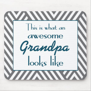 Mousepad Isto é que vovô impressionante olha como