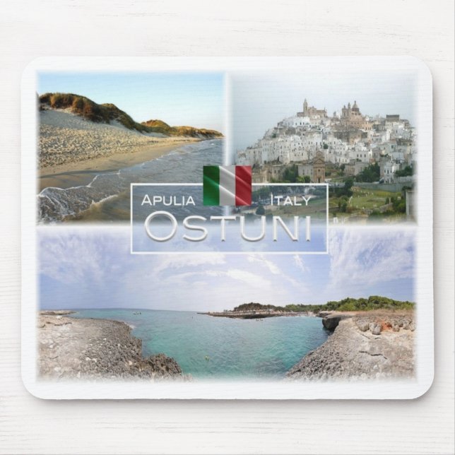 Mousepad IT Itália - Apúlia - Ostuni (Frente)