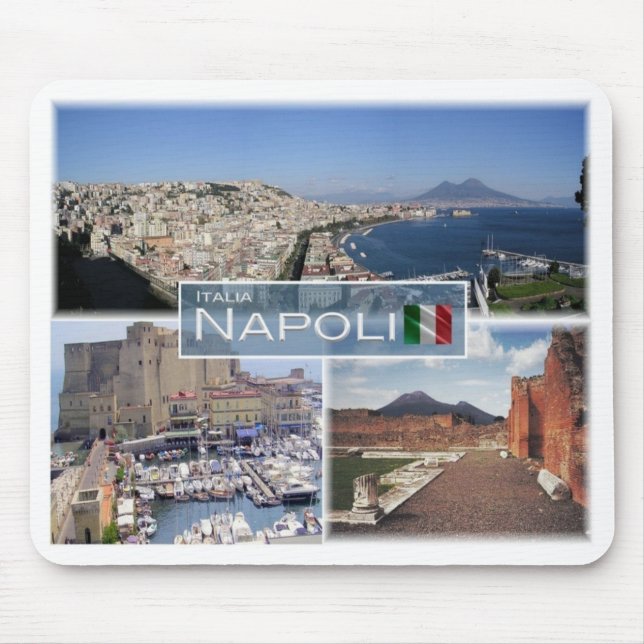 Mousepad IT Itália - Campânia - Napoli - (Frente)