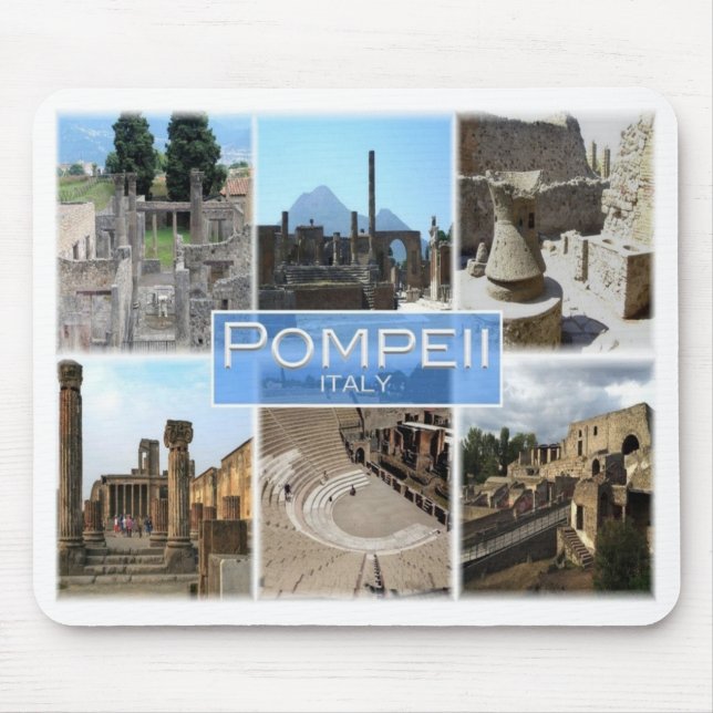 Mousepad IT Itália - Campânia - Pompeia (Frente)