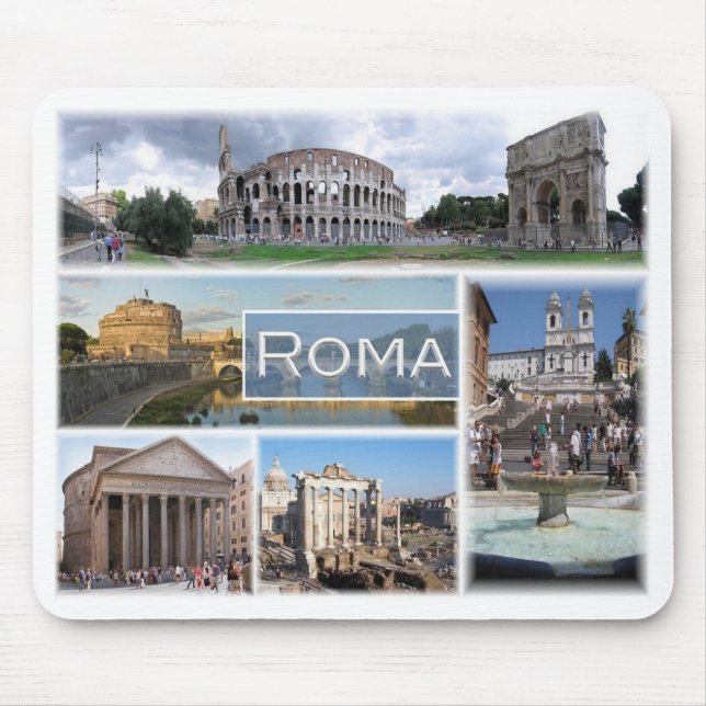Mousepad IT Itália - Lácio - Roma (Frente)