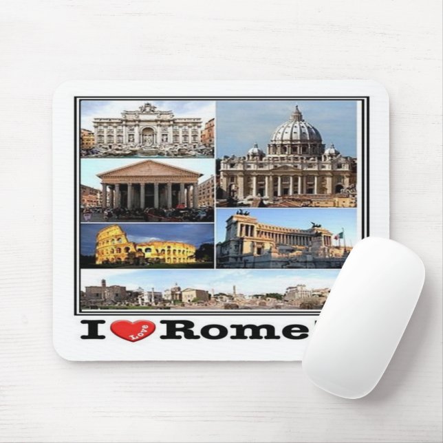 Mousepad IT Itália - Lácio - Roma - (Com mouse)