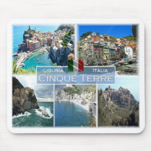 Mousepad IT Itália - Ligúria - Cinque Terre - Corniglia -