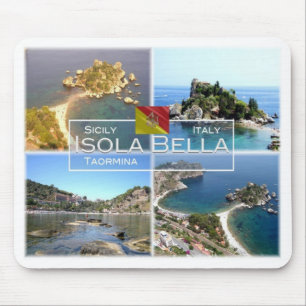 Mousepad IT Itália - Sicília - Taormina - Isola Bella