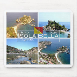 Mousepad IT Itália - Sicília - Taormina - Isola Bella