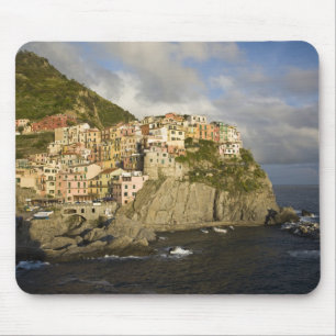 Mousepad Itália, Cinque Terre, Manarola. Aldeia no penhasco
