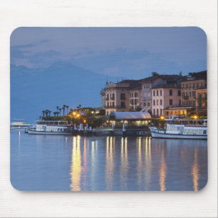 Mousepad Itália, Como Province, Bellagio. Vista de cidade,