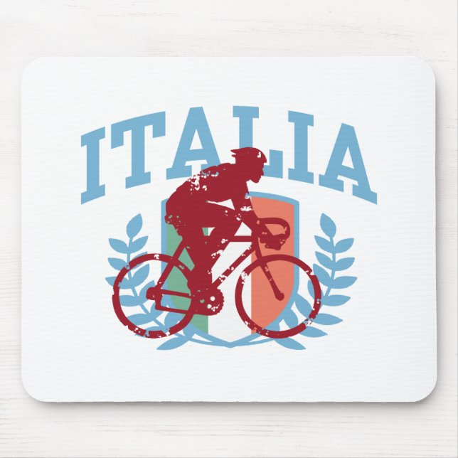 Mousepad Italia Cycling (masculino) (Frente)