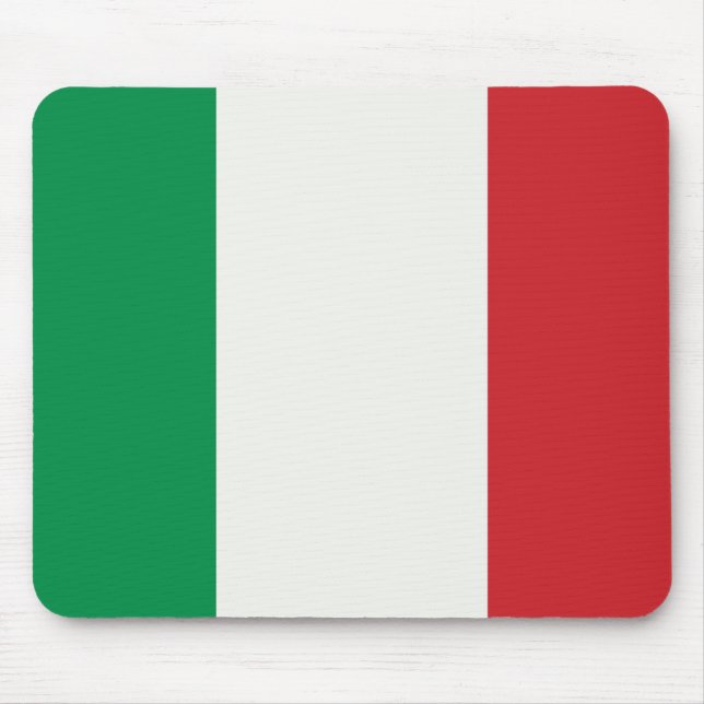 Mousepad Itália estandarte (Frente)