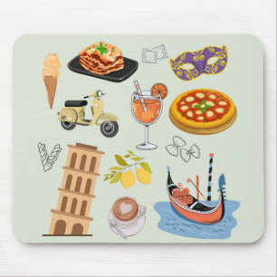 Mousepad Itália Férias Perfeitas