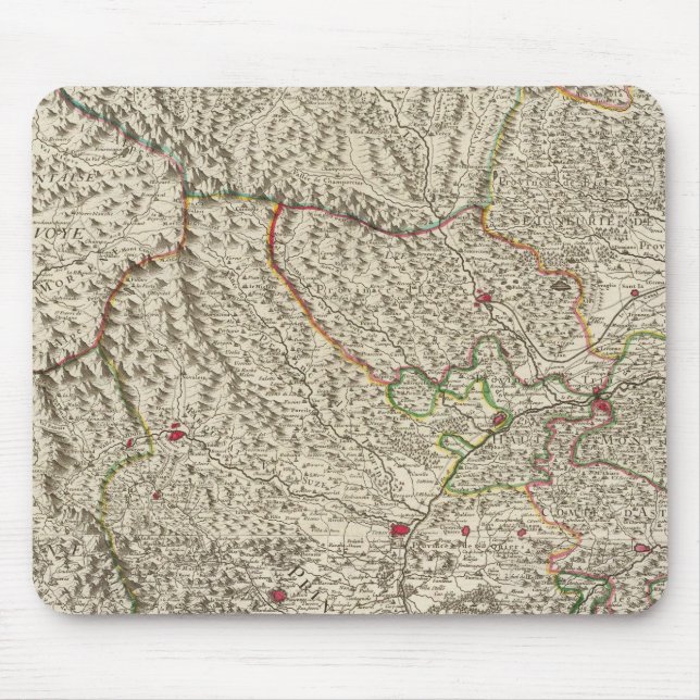 Mousepad Itália, França (Frente)