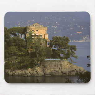 Mousepad Itália, Portofino. Vida cênica na