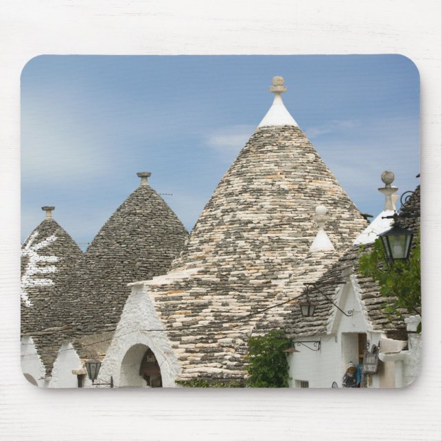 Mousepad Itália, Puglia, Alberobello, Terra dei Trulli, (Frente)