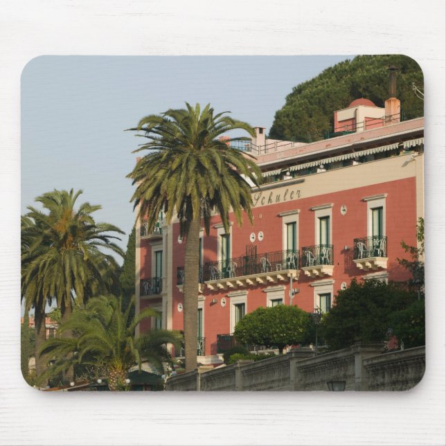 Mousepad ITÁLIA, Sicília, TAORMINA: Hotel Schuler (Frente)