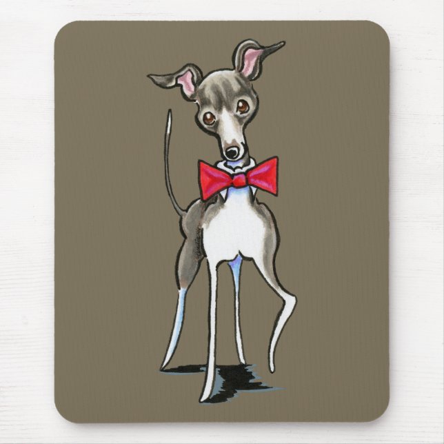 Mousepad Italiano Greyhound Antonio (Frente)