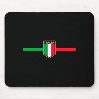 Mousepad Italy Soccer Italia Footbyll Fan T Shirt 