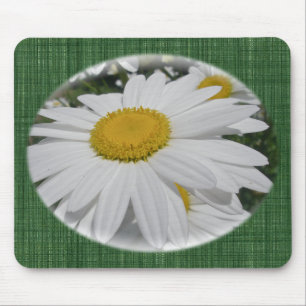 Mousepad Itens Florais De Oxeye Daisy Wildflower