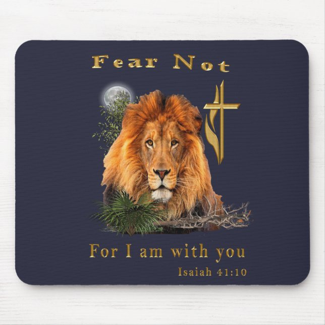 Mousepad Itens Isaiah 41:10 (Frente)