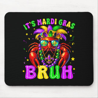 Mousepad Its Mardi Gras Bruh Funny Crawfish Outfit Boys Gir