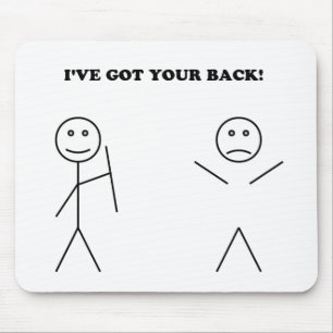 Mousepad I've obteve sua parte traseira