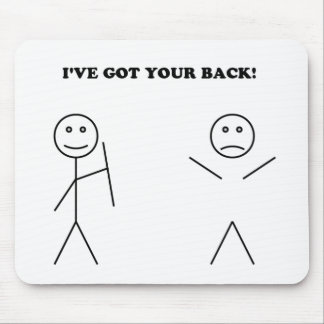 Mousepad I've obteve sua parte traseira