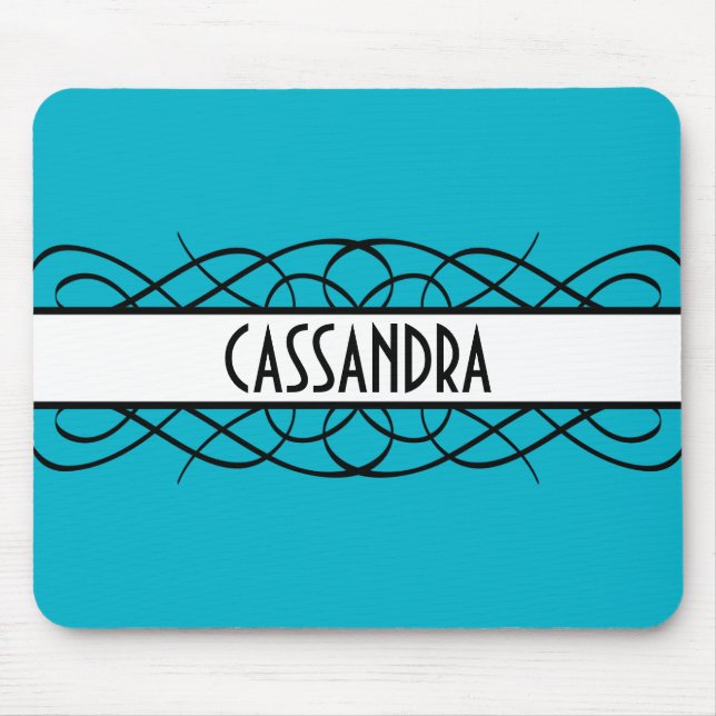 Mousepad Ivory Deco Flourish (Frente)