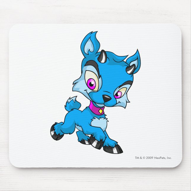 Mousepad Ixi azul (Frente)