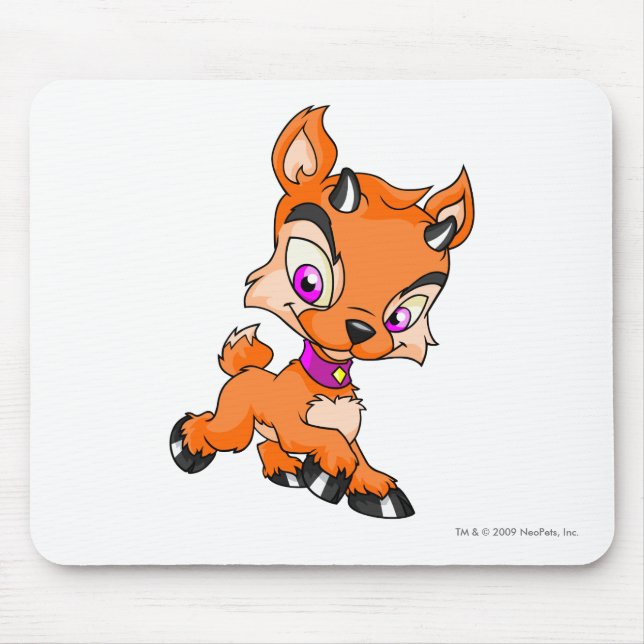 Mousepad Ixi laranja (Frente)