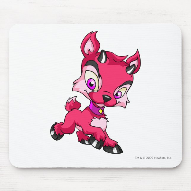 Mousepad Ixi vermelho (Frente)
