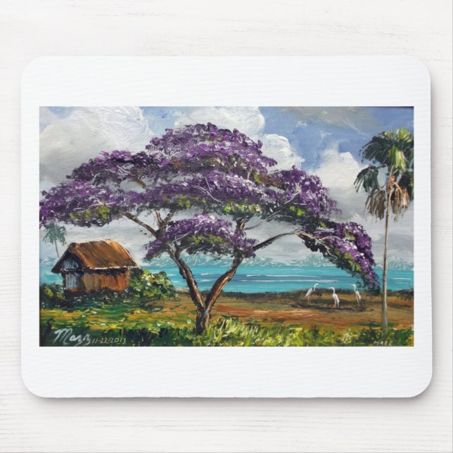 Mousepad Jacaranda tropical (Frente)