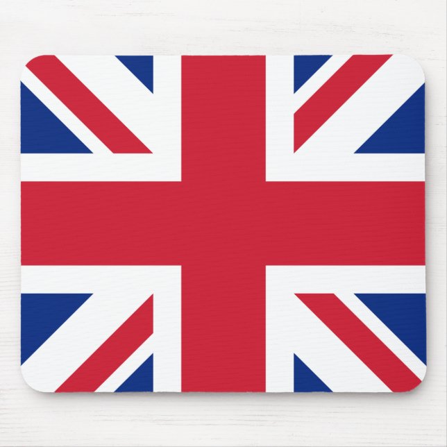 Mousepad Jack Nacional Reino Unido Inglaterra Bandeira Naci (Frente)