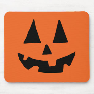 Mousepad Jack-o-Lanterna da abóbora do Dia das Bruxas