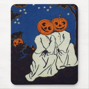 Mousepad Jack O' Lanterna Pumpkin Figurume Fantasma