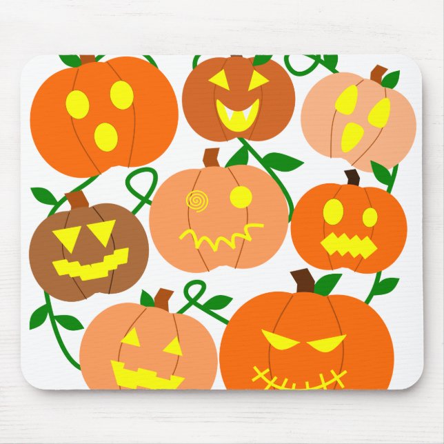 Mousepad Jack-o-Lanternas (Frente)