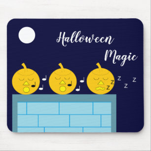 Mousepad Jack-o-Lanternas Whimsical: