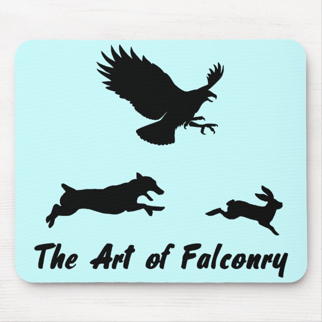 Mousepad Jack Russel e Falcão (Frente)