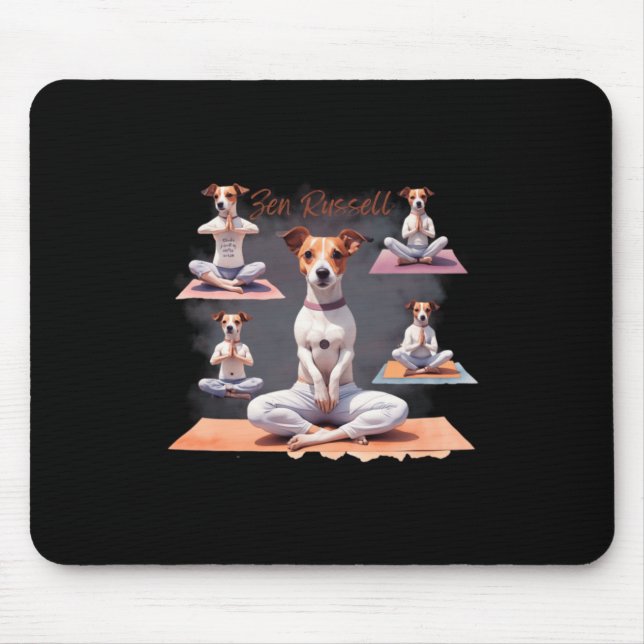 Mousepad Jack Russell Terrier Cachorro Zen Momentos Com Jac (Frente)