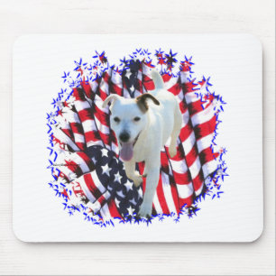 Mousepad Jack Russell Terrier Patriot