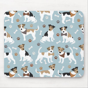 Mousepad Jack Russell Terrier Paws e Ossos