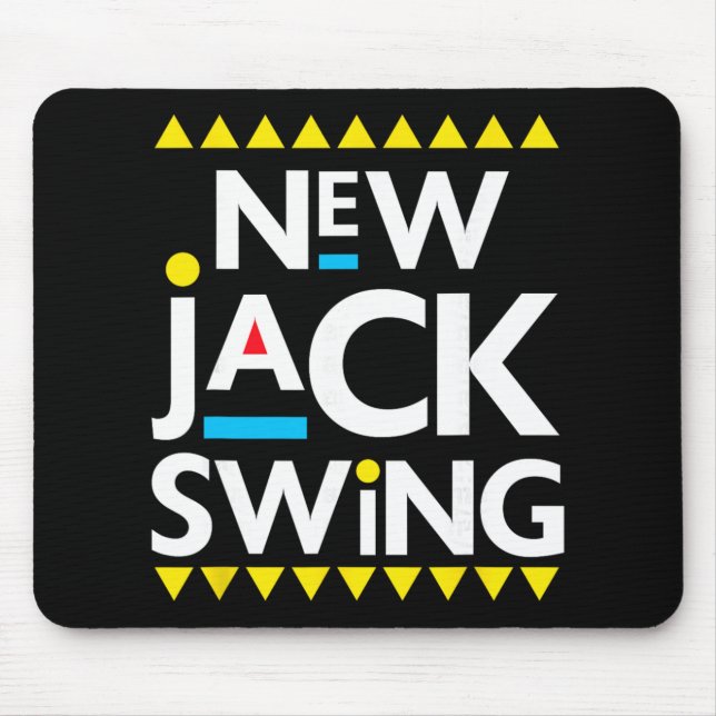 Mousepad Jack Swing anos 90 R&amp;b Hip Hop  (Frente)