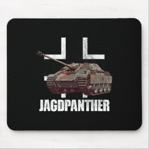 Mousepad Jagdpanther caçando Pantera Tanque Alemão Destroye