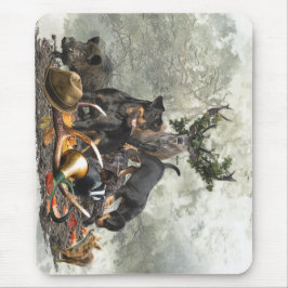 Mousepad Jagdterrier, Caça alemã Terrier